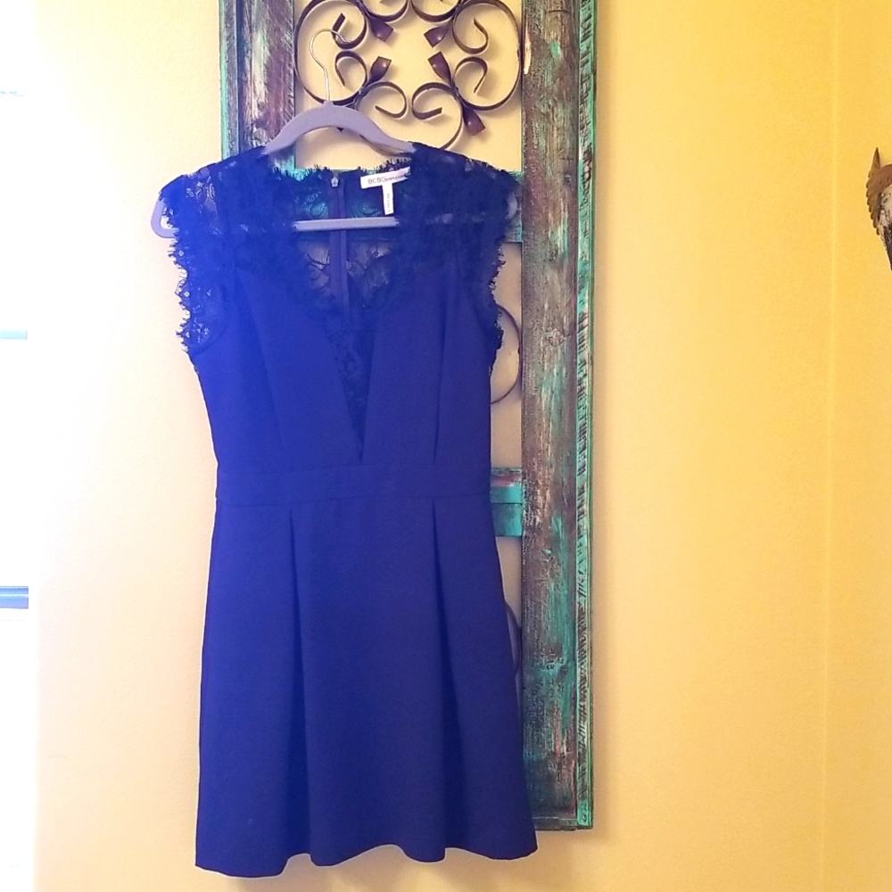 Navy Blue bcbgeneration dress